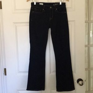 Gap 1969 “sexy boot cut” dark denim jeans